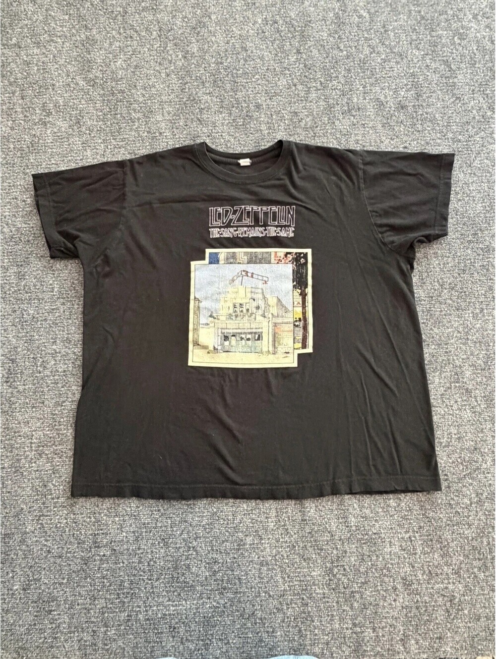 Vintage Led Zeppelin The Song Remains The Same Mens XL Black